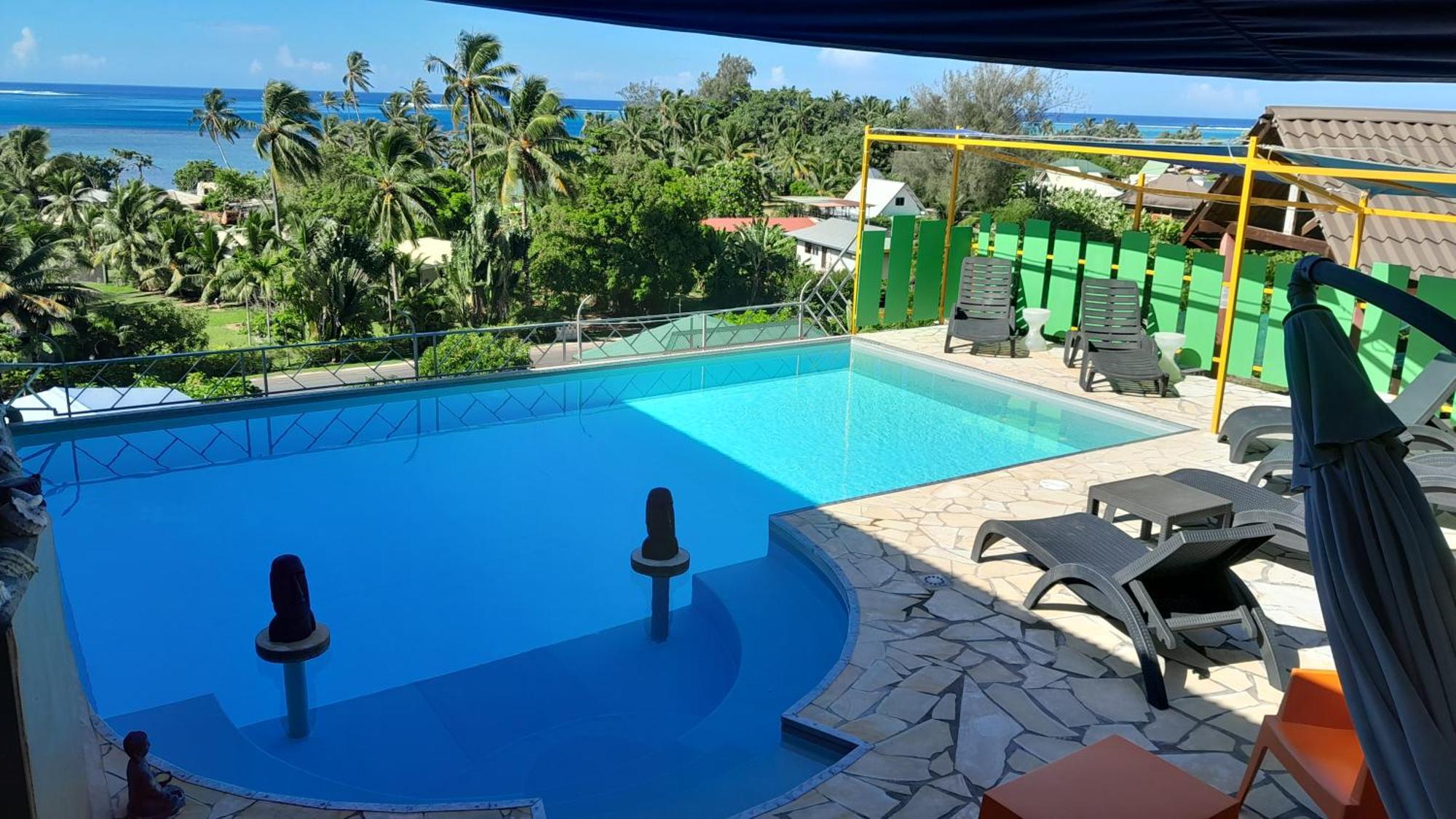 Fare Arana Moorea Guesthouse Atiha المظهر الخارجي الصورة