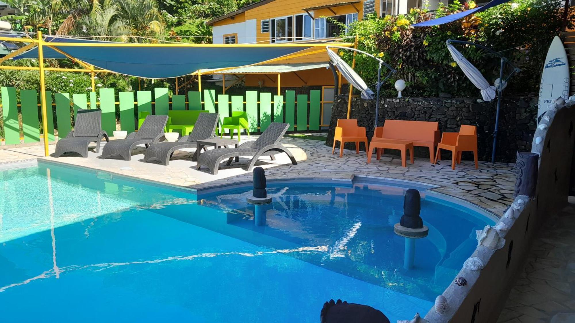 Fare Arana Moorea Guesthouse Atiha المظهر الخارجي الصورة