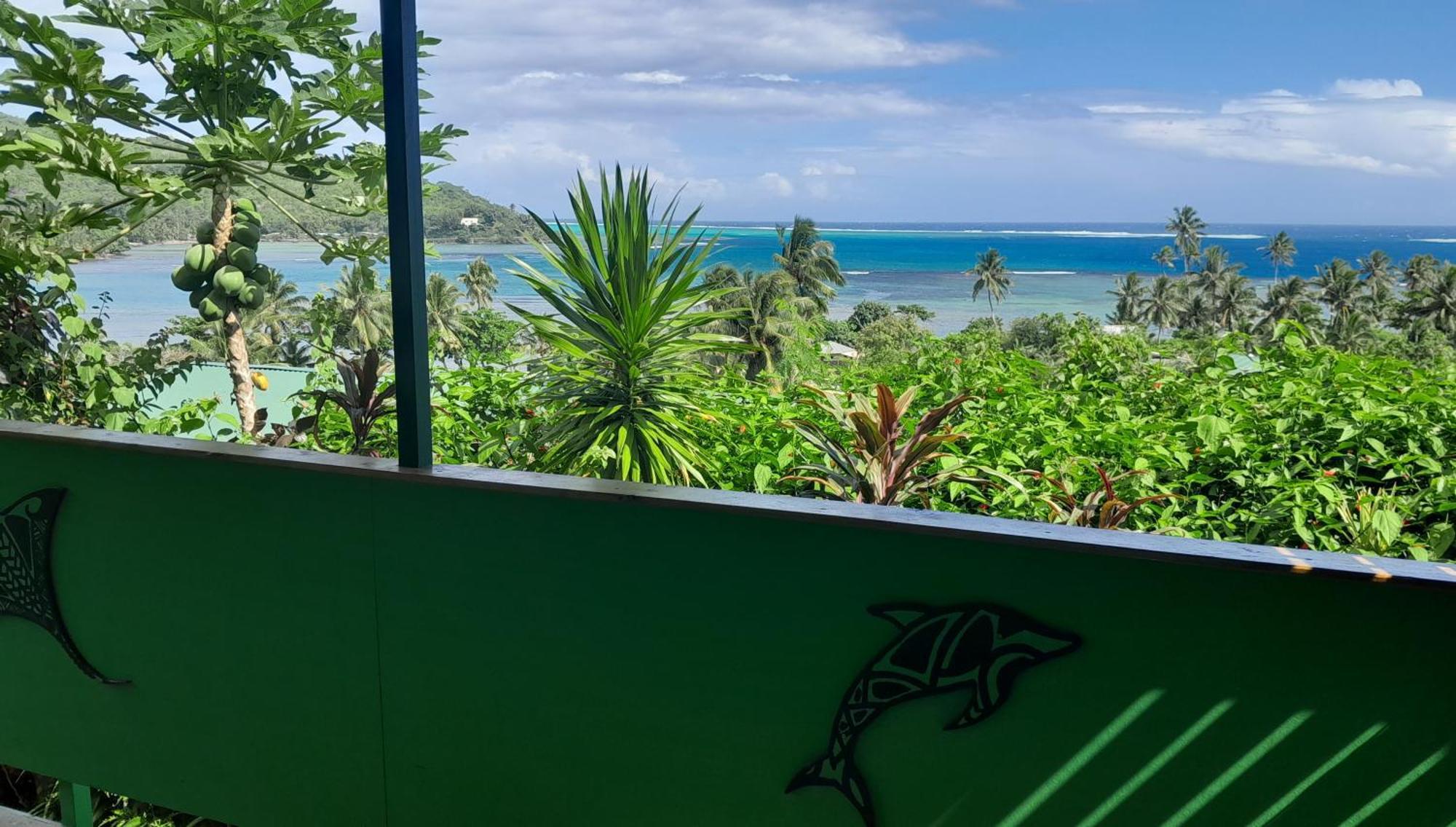 Fare Arana Moorea Guesthouse Atiha المظهر الخارجي الصورة